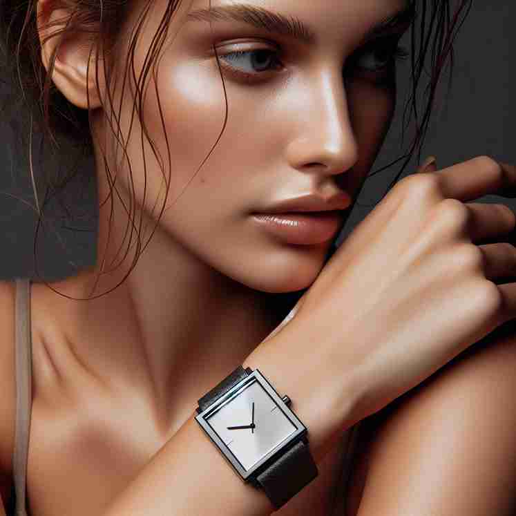 Rectangular Dial Women Watches