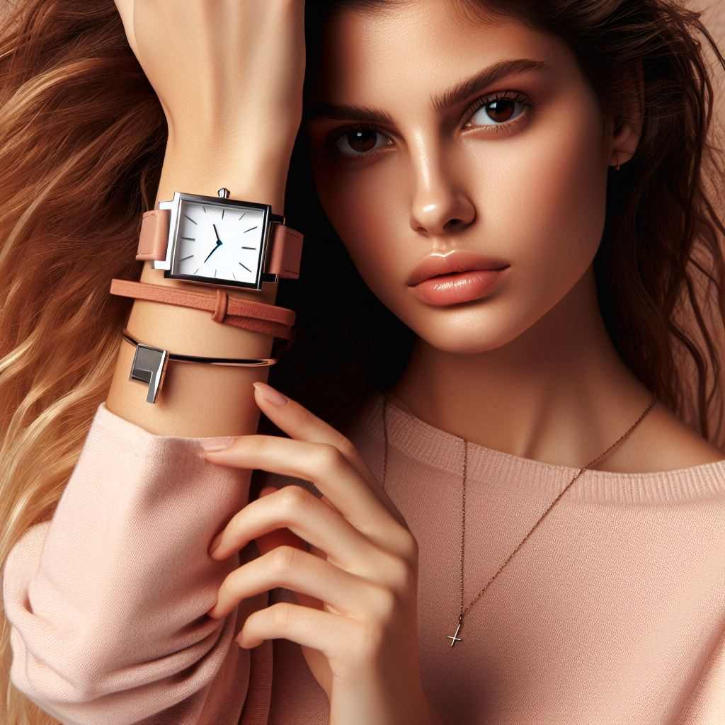 Rectangular Dial Women Watches