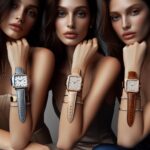 Rectangular Dial Women Watches